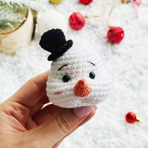 Christmas Amigurumi Ornament Crochet Pattern Bundle PDF 8 Holiday Character Decorations