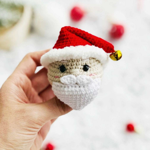 Christmas Amigurumi Ornament Crochet Pattern Bundle PDF 8 Holiday Character Decorations