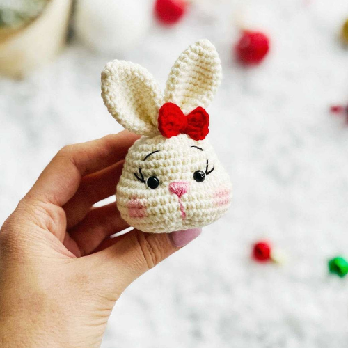 Christmas Amigurumi Ornament Crochet Pattern Bundle PDF 8 Holiday Character Decorations