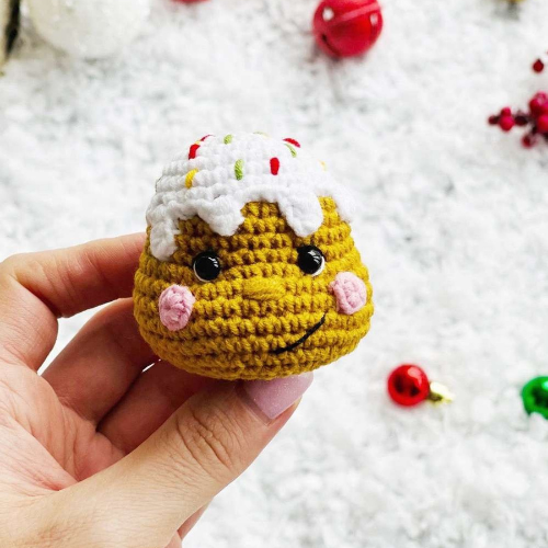 Christmas Amigurumi Ornament Crochet Pattern Bundle PDF 8 Holiday Character Decorations