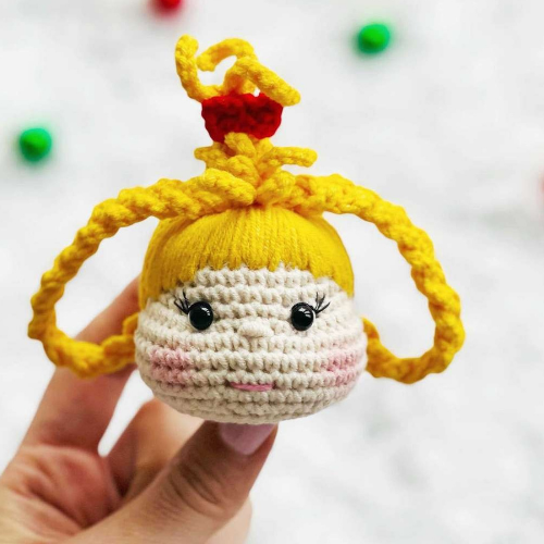 Christmas Amigurumi Ornament Crochet Pattern Bundle PDF 8 Holiday Character Decorations